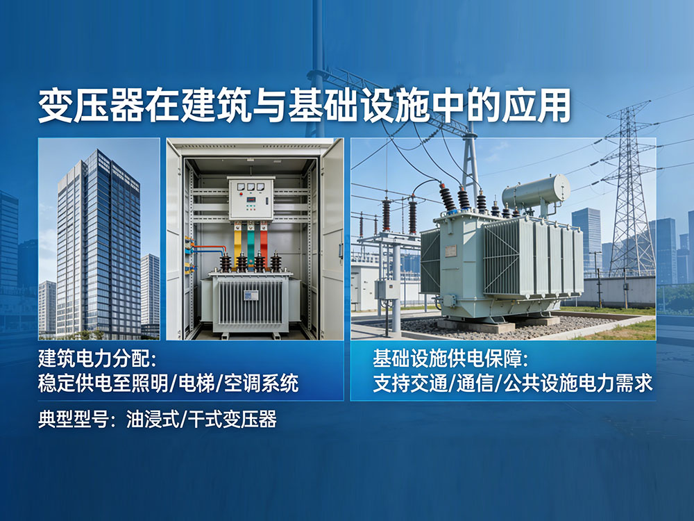 朝阳变压器应用于建筑与基础设施